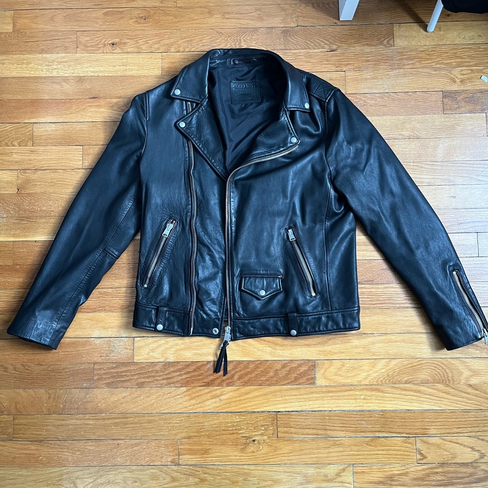 AllSaints Men’s Leather Jacket